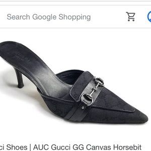 Gucci black mule